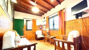 Telewizja i/lub zestaw kina domowego w obiekcie Casa Rural Ondina