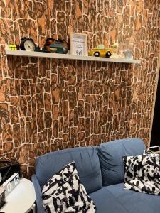 Area soggiorno di The Cultural Crashpad - 康乃馨旅館
