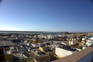 Nespecifikovaný výhled na destinaci Sanlúcar de Barrameda nebo výhled na město při pohledu z apartmánu