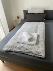 Voodi või voodid majutusasutuse Black Forest Apartments toas