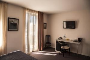 TV a/nebo společenská místnost v ubytování Hotel ZP Palace