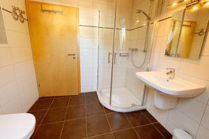 Koupelna v ubytování Haus Isabel Jägerstrasse 10b Ferienwohung 6