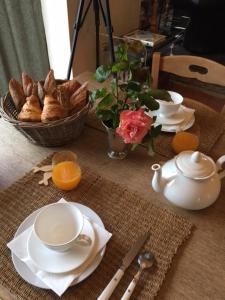 Jedlo v ubytovaní bed & breakfast alebo blízkom okolí