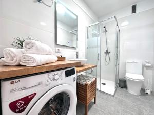 Koupelna v ubytování Beach Sun Arena