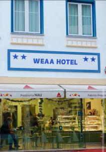 Certifikát, hodnocení, plakát nebo jiný dokument vystavený v ubytování WEAA Hotel