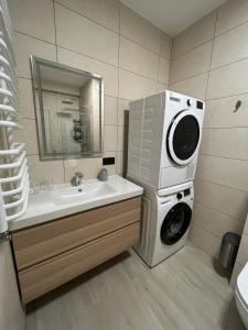 Vonios kambarys apgyvendinimo įstaigoje Apartament w Dolinie Sanu 2