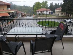 En balkon eller terrasse på Menta