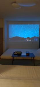 TV a/nebo společenská místnost v ubytování Hostel Belle Via Tokyo