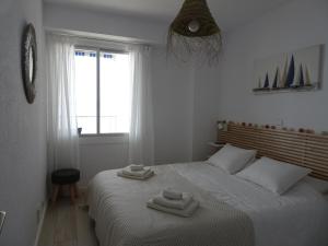 Posteľ alebo postele v izbe v ubytovaní Primera linea - Descanso Sol y Mar