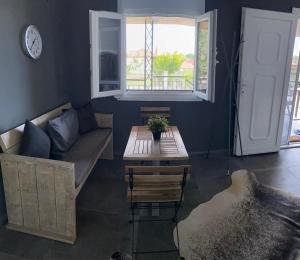 Posezení v ubytování MK Residences