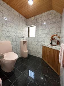 y baño con aseo y lavamanos. en Guesthouse Tosa Hanare - Vacation STAY 14263, en Kochi