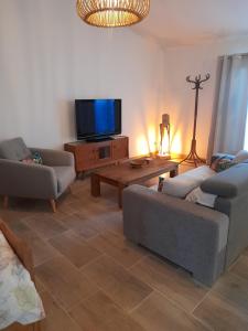 Posezení v ubytování L'atelier des rêves