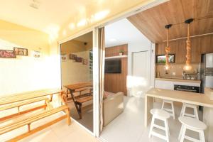 Kuchyň nebo kuchyňský kout v ubytování Solar Água Pipa - Summerflats