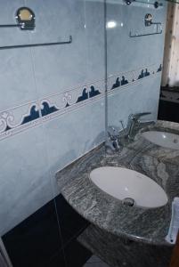 Koupelna v ubytování Apartma Mihovc