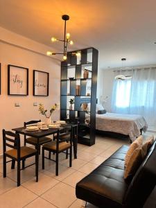 Zona d'estar a Monoambiente Apart-Studio