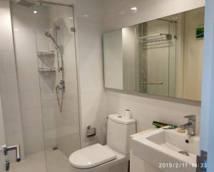 Koupelna v ubytování Sathon Luxury High-rise Apartment City View KingPower ,IconSiam ,BNH,Silom