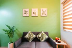 Posezení v ubytování Cozy BNB - Unit L