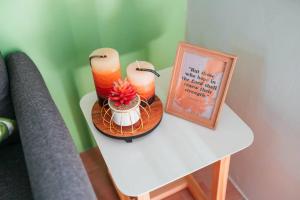 Nápoje v ubytování Cozy BNB - Unit L