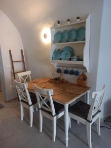 Posezení v ubytování Cueva House