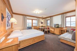 Katil atau katil-katil dalam bilik di Eggerwirt Kitzbühel, Hotel & Restaurant