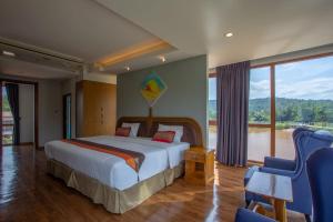 Katil atau katil-katil dalam bilik di Nakaburi Sanctuary Resort&Spa +55 gambar