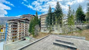 Nespecifikovaný výhled na hory nebo výhled na hory při pohledu z apartmánu