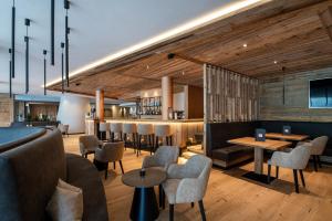 Setusvæði á Alpine Nature Hotel Stoll