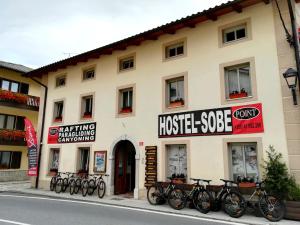 Hoone, kus hostel asub