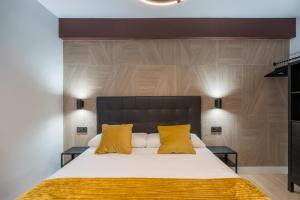 Łóżko lub łóżka w pokoju w obiekcie Villa Hita apartment by People Rentals