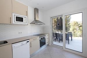 Køkken eller tekøkken på Villa Green House