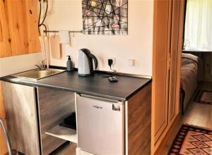 Kitchen o kitchenette sa Tiny House Kazbegi