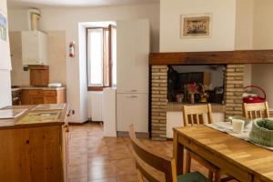 Køkken eller tekøkken på Haus Martina