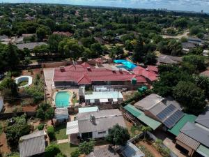 an aerial view of a house at Standard room in Morningside guesthouse - 2090 in Bulawayo