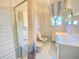 Koupelna v ubytování Venere Apartament