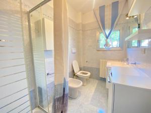 Koupelna v ubytování Venere Apartament