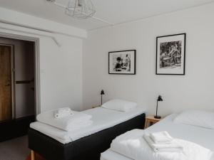 Letto o letti in una camera di Norrland YMCA Hostel Umeå