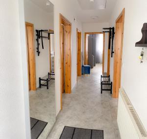 Katil atau katil-katil dalam bilik di Ferienwohnung Nordseemond