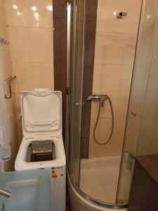 Ένα μπάνιο στο Kaja Apartament 52m2 +7 φωτογραφίες