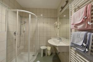 Koupelna v ubytování Hotel Angerer-Hof