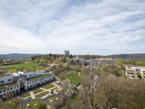 an aerial view of a city with buildings at Apartment B1013 by Interhome in Lahnstein