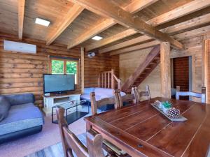 TV a/nebo společenská místnost v ubytování Holiday Home Minja by Interhome