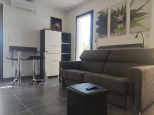 Posezení v ubytování Villa Maya Blanca Super Double Week