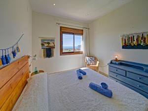 Posteľ alebo postele v izbe v ubytovaní Villa Anna by Interhome