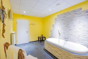 Koupelna v ubytování Ferien Hotel Rennsteigblick
