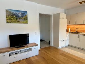 Kuchyň nebo kuchyňský kout v ubytování Apartment Breitensteinblick - wandern, radeln und Mehr