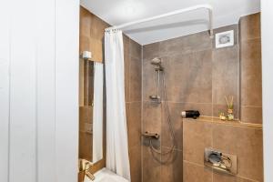 Koupelna v ubytování Plads til 4 personer - 5 minutter fra Friluftsbadet