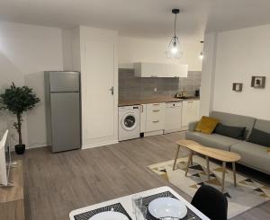 Kuchyňa alebo kuchynka v ubytovaní Hyper centre Saint-Gaudens appartement neuf