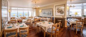 Restaurace v ubytování Strandhotel Monbijou GmbH garni
