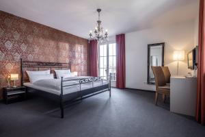 Postel nebo postele na pokoji v ubytování Villa Neugarten
