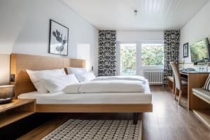 Postel nebo postele na pokoji v ubytování Villa Neugarten